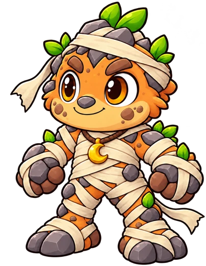 Boulderoo in a Halloween costume